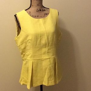 Banana Republic peplum Top
